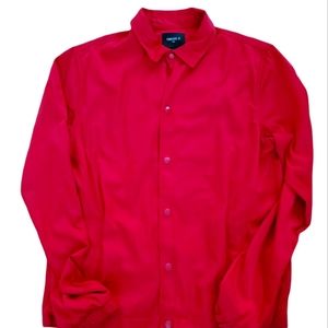 Forever 21 Men's Red button jacket